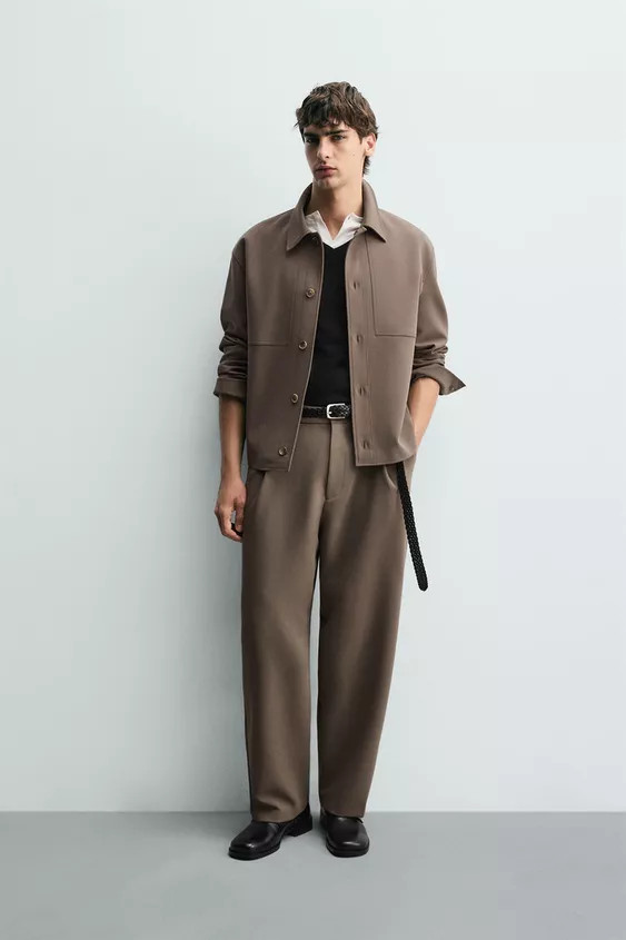 BOXY FIT OVERSHIRT | Zara US
