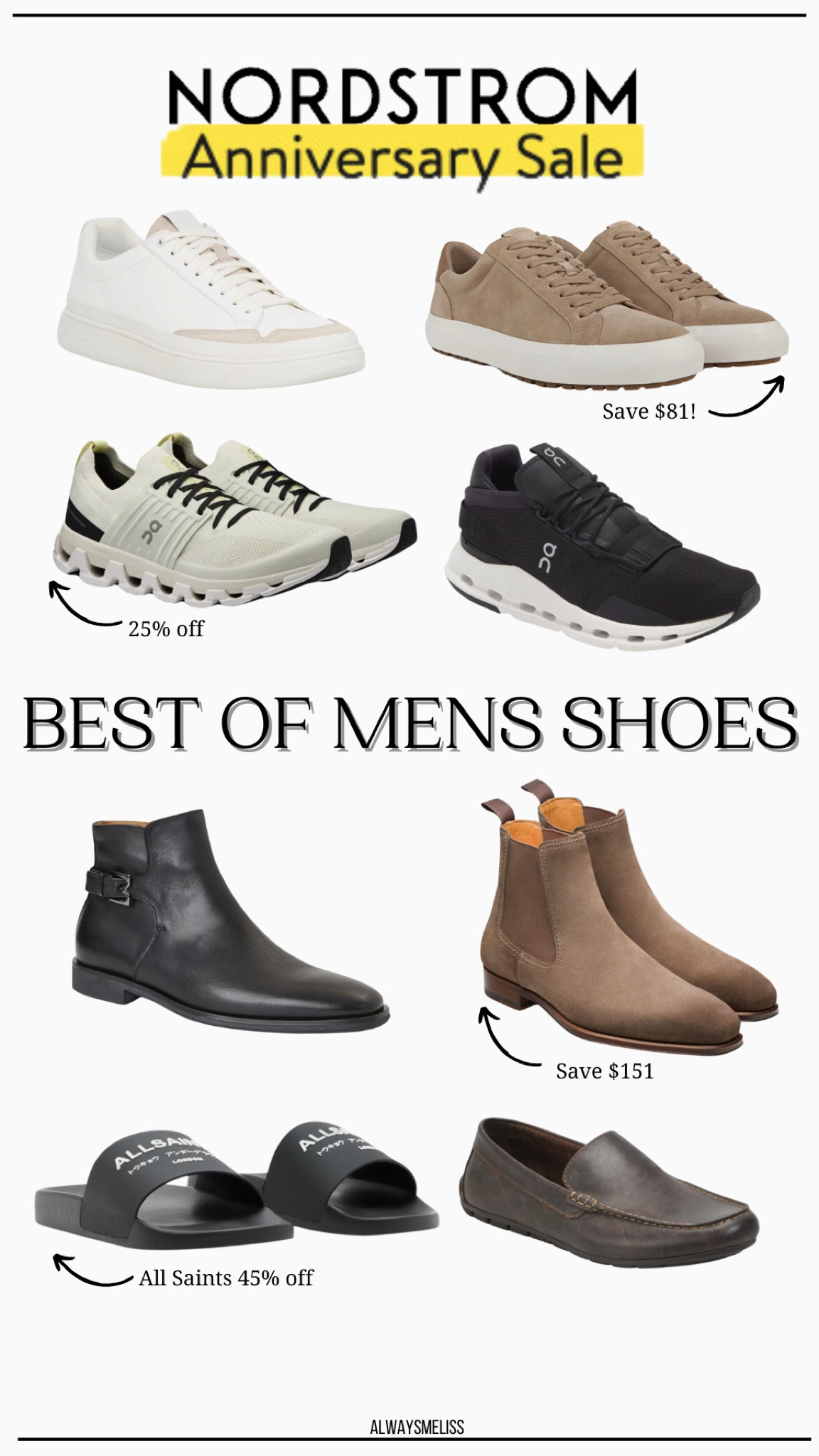 So many men’s shoes will also be part of the Nsale. Sharing a few that are all awesome deals! Great gift ideas too!

Nordstrom Sale
Men’s Shoes 
For him 

#LTKMens #LTKSaleAlert #LTKxNSale