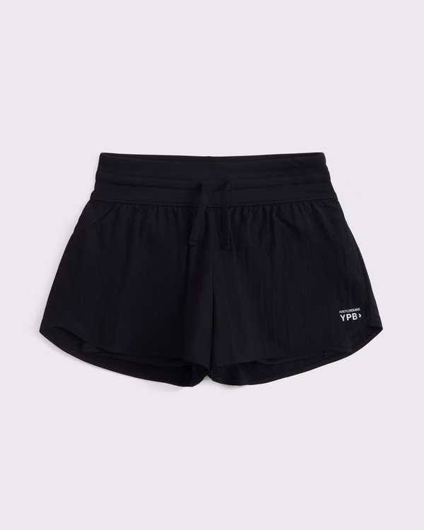 girls ypb textured twofer shorts | girls bottoms | Abercrombie.com | Abercrombie & Fitch (US)