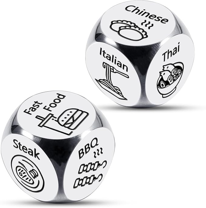 Funny Gag Christmas Mens Gifts for Girlfriend Christmas 2025 Santa Swap Couple Gift Exchange Dice... | Amazon (US)