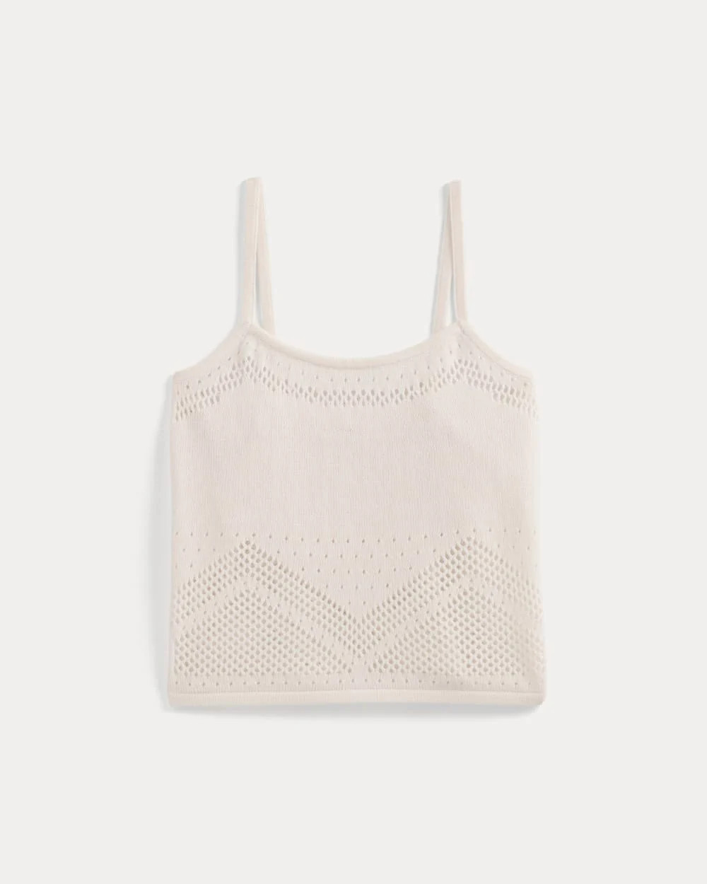 Lace-Knit Cami | Henna Red | Everlane