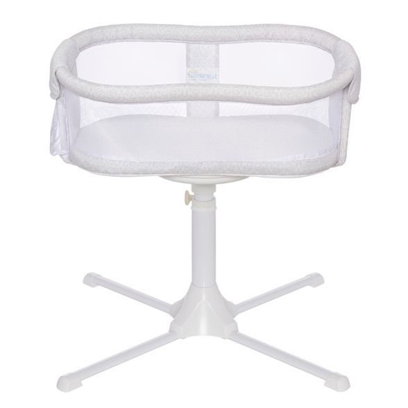 Halo Bassinest Swivel Sleeper Bassinet Essentia Series Modern Lattice - Beige | Target