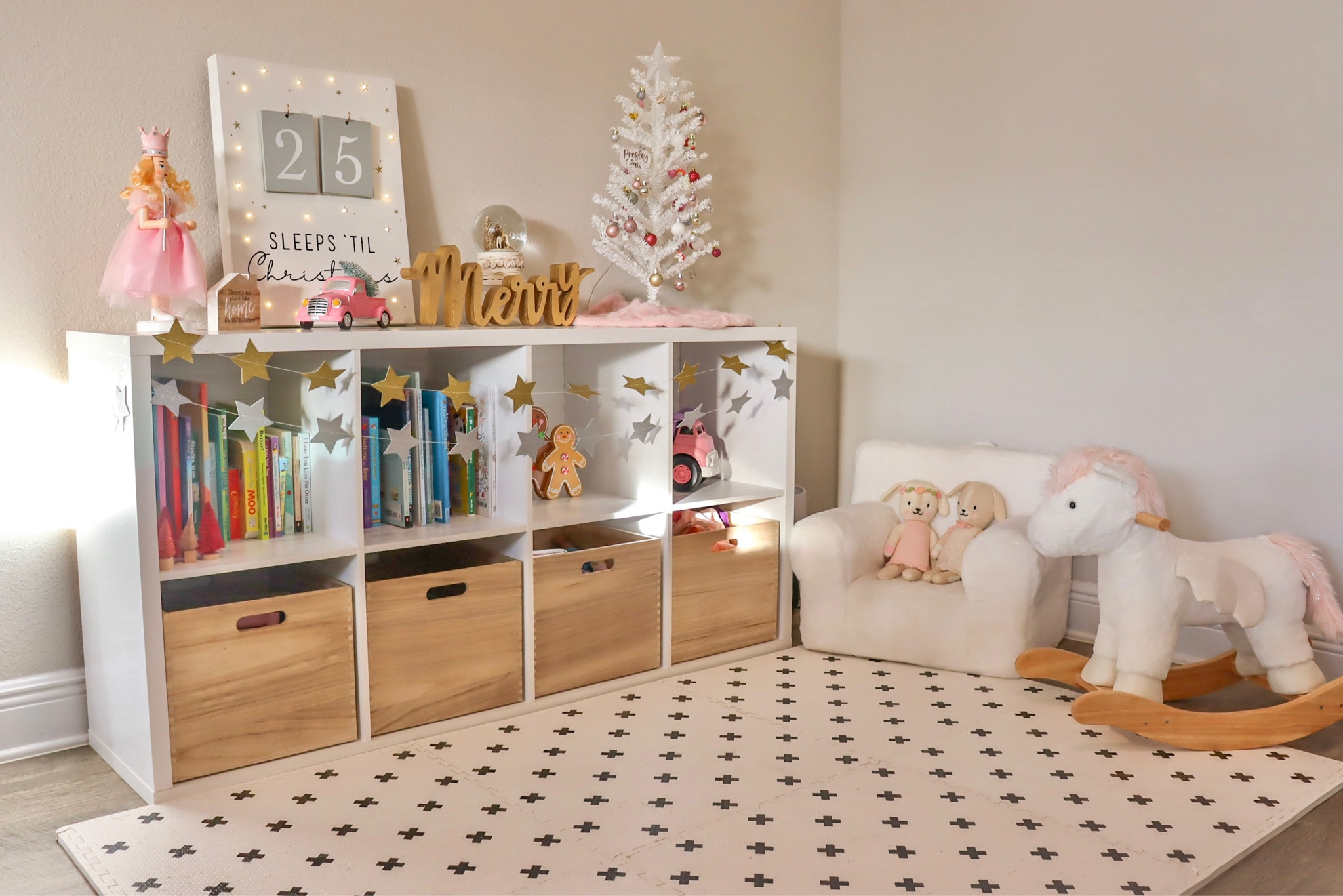 CHRISTMAS PLAYROOM UPDATE! 

Christmas Decor / nursery / gifts for kids / gifts for toddlers / rocking horse /maternity / toddler decor / play corner/ playroom decor / toddler books / Montessori toys / Holidays/ blocks / organization / playroom organization / baby girl / baby boy / mom / play room / play area / family / toddler activities 

#LTKGIFTGUIDE #LTKBABY

#LTKbaby #LTKkids #LTKHoliday