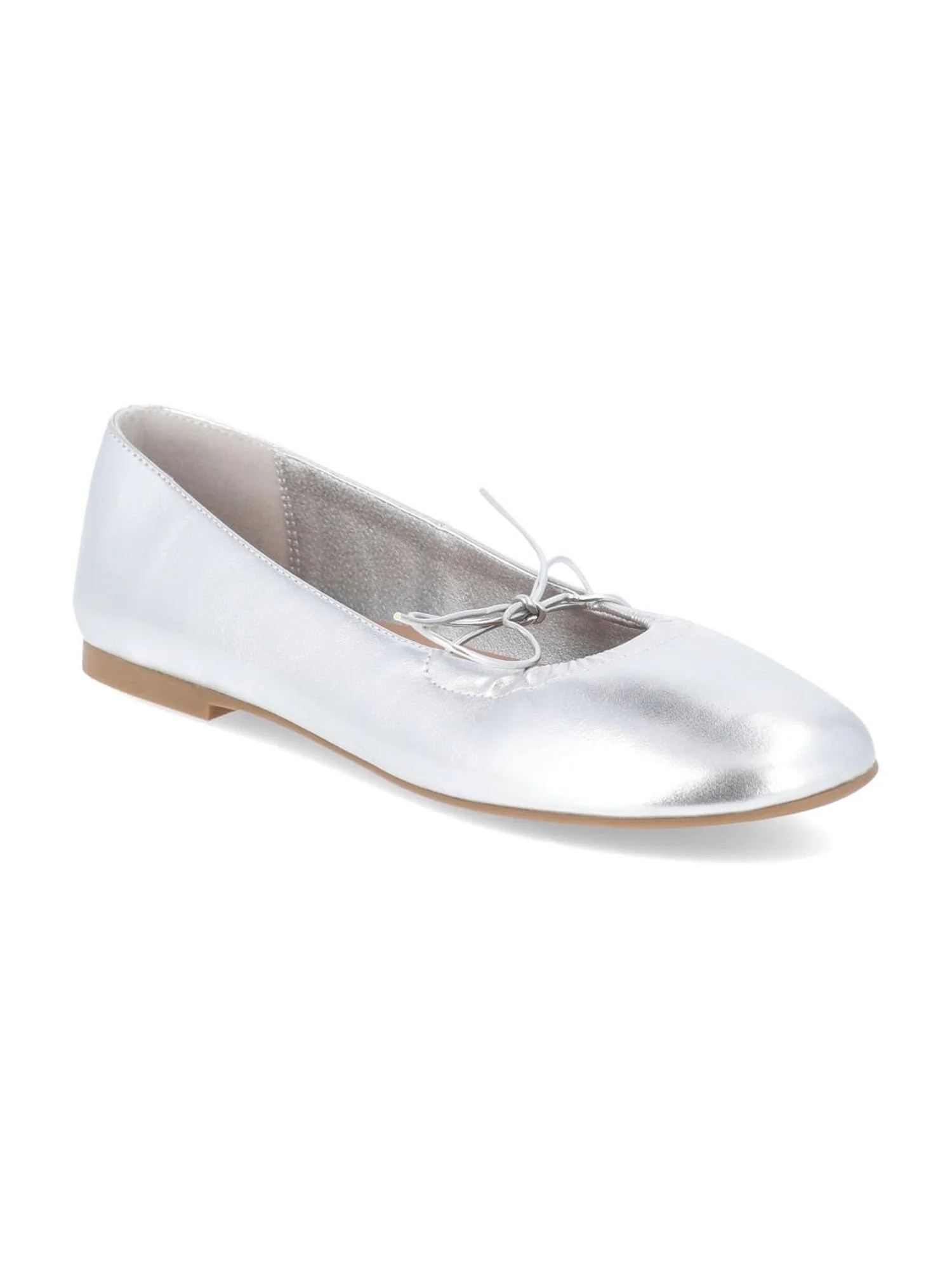 No Boundaries Women's Bow Mary Jane Ballet Flats | Walmart (US)