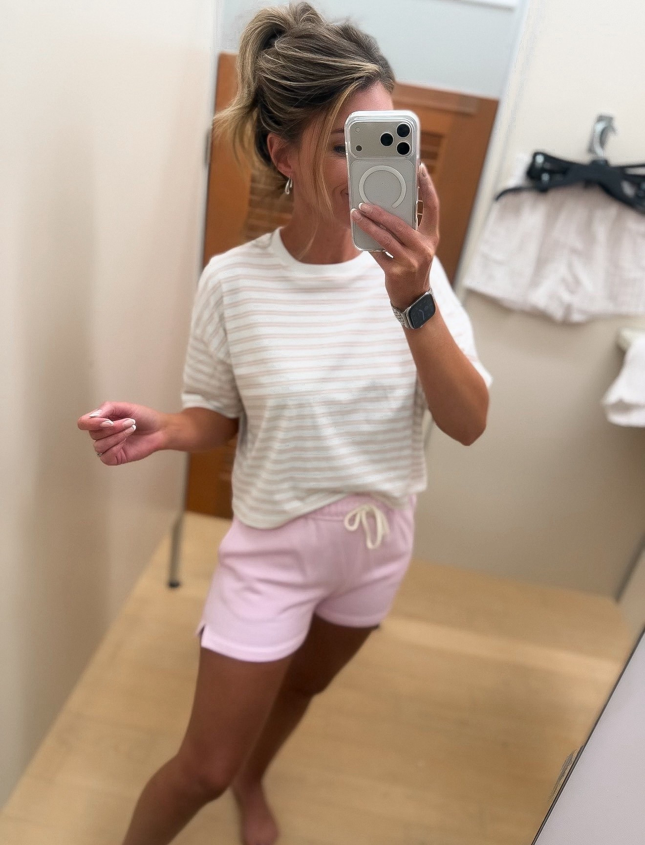 Cute new comfies from Kohl’s. 
Tee/ small
Shorts/ large 

#LTKSeasonal #LTKSaleAlert