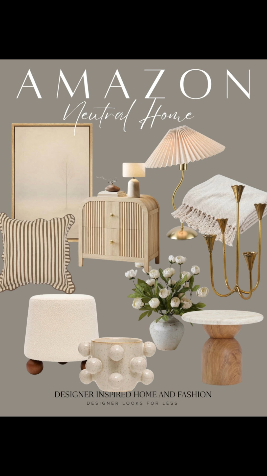 Amazon neutral home finds

#LTKHome