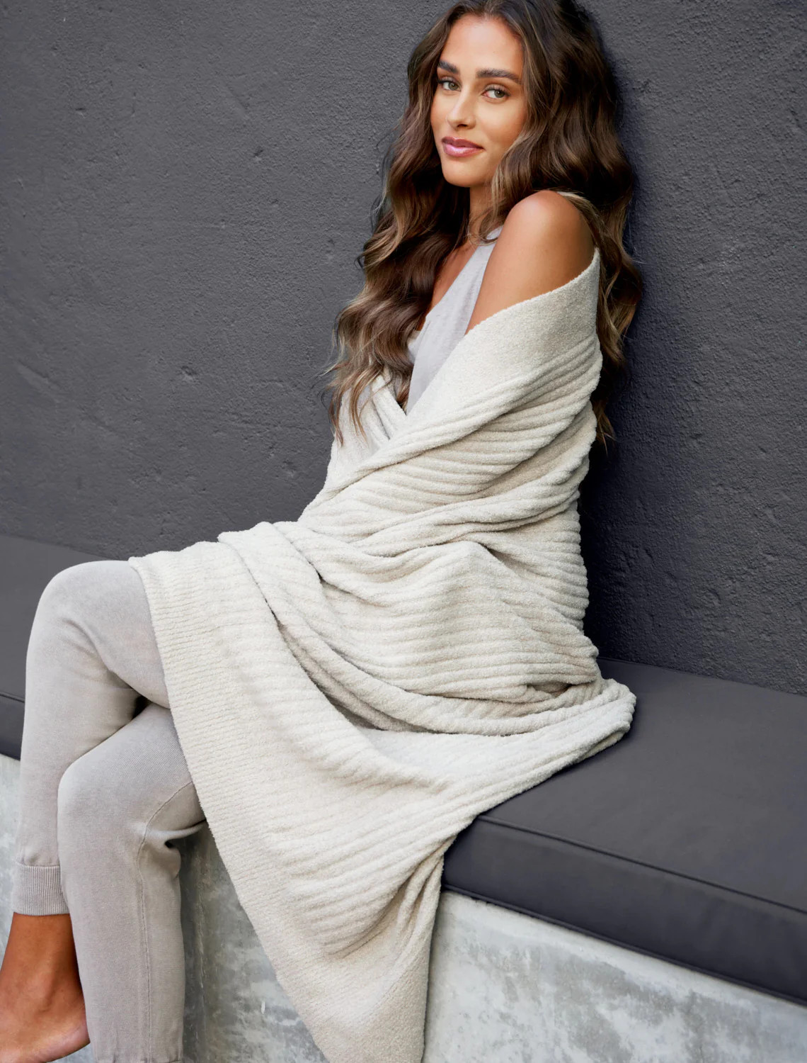 CozyChic Lite® Ribbed Throw | Barefoot Dreams