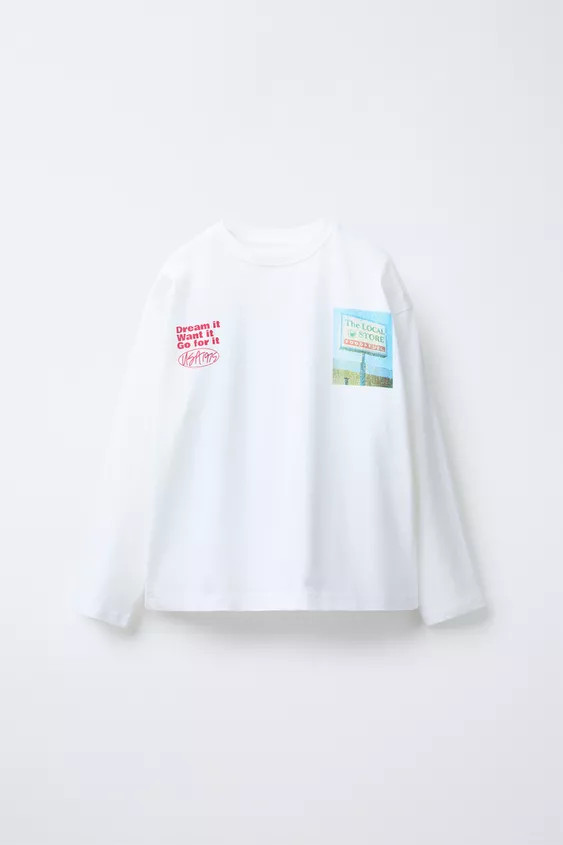 GAS STATION PRINT T-SHIRT | Zara US