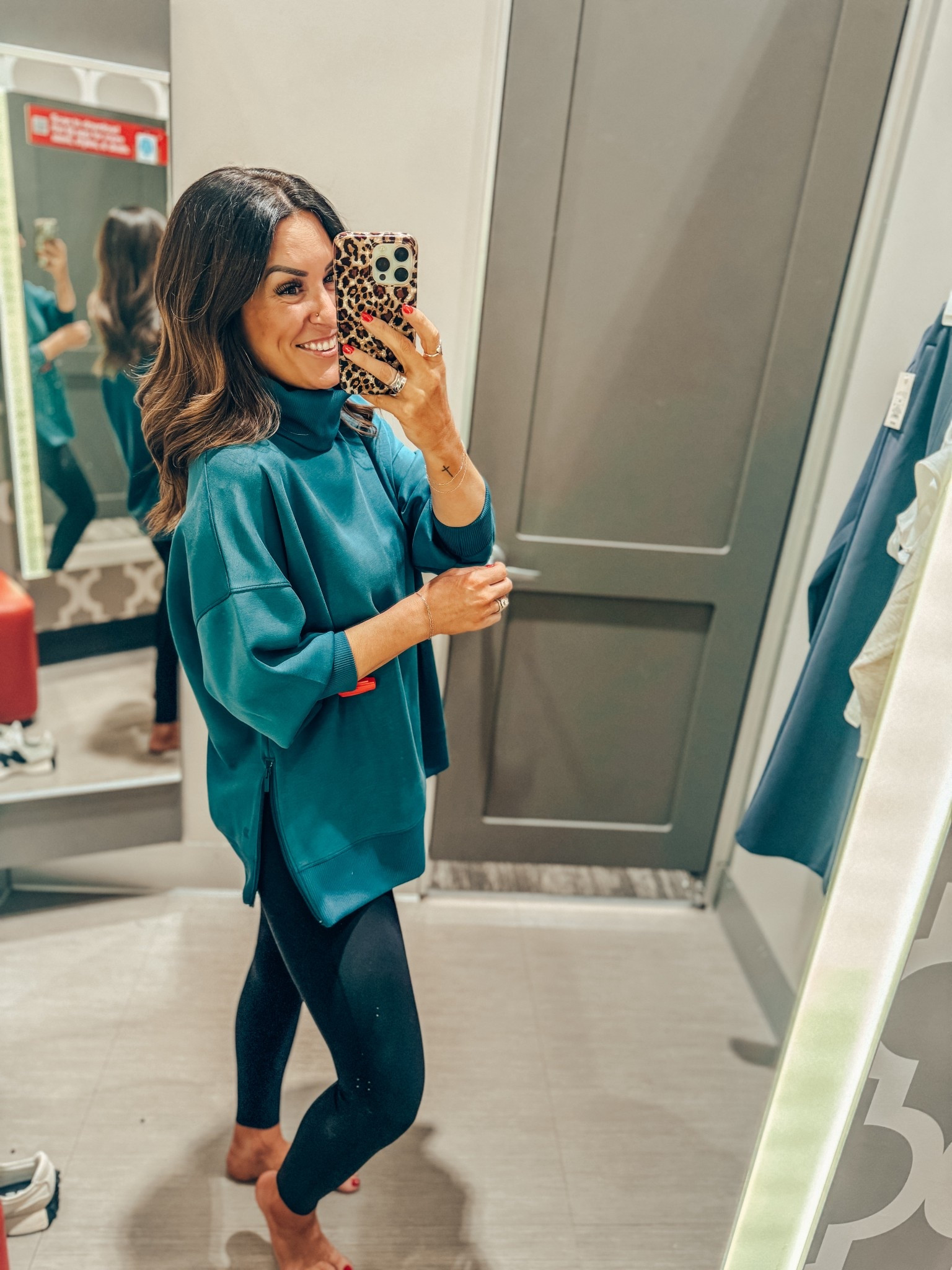 Wearing a small in this new release Target top by All in Motion, the zippers are functional so you can either open or close them! I’m 5”6, 135lbs. 

#LTKootd #LTKSeasonal #LTKgrwm