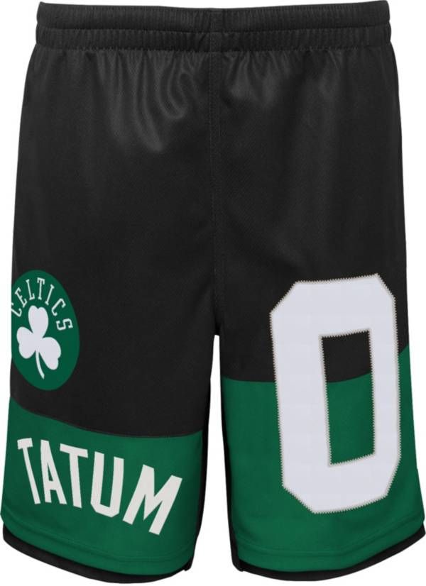 Outerstuff Youth Boston Celtics Jayson Tatum #0 Black Shorts | DICK'S Sporting Goods | Dick's Sporting Goods
