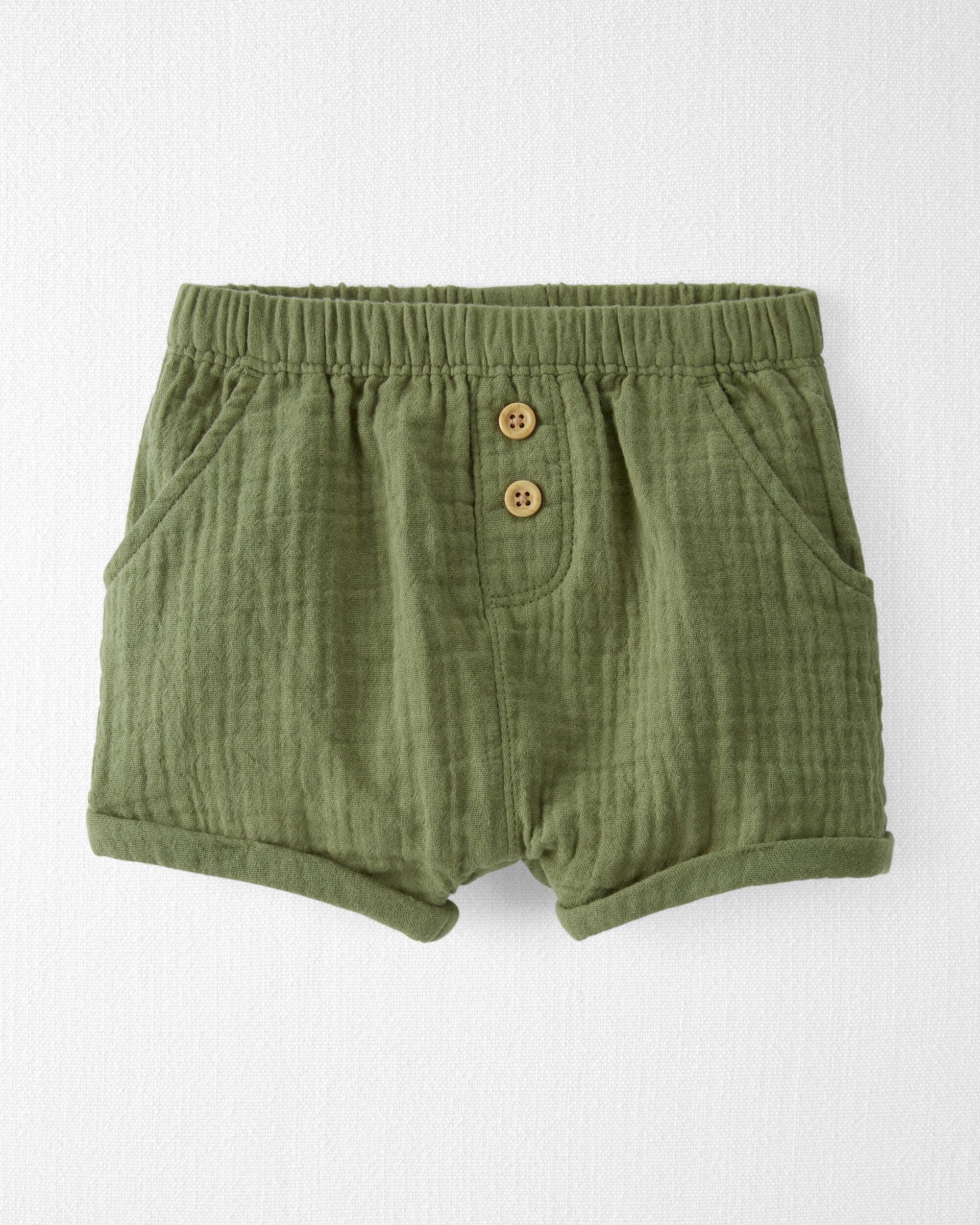 Organic Cotton Gauze Shorts | Carter's