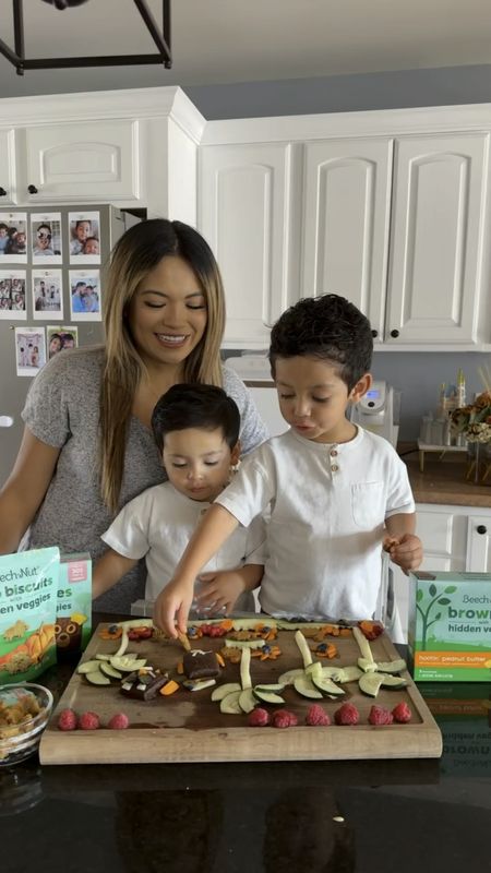 Here’s one of my favorite snack ideas. #ADI like to include a bunch of fruit, some type of cheese, and something crunchy like the @Beechnutfoods Dino biscuits made with hidden veggies. The boys love the fun shapes too. As well as the Hidden Veggies Brownies These are all made without artificial flavors, colors, or preservatives. You can find them in the baby aisle at Target.  I will have them link in LTK shop. #Target #TargetPartner #toddler #toddlerlife #toddlersofinstagram



#LTKVideo #LTKkids #LTKbaby