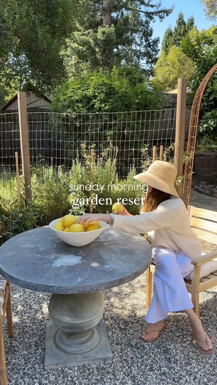 Found my straw bucket hat back in stock this season + on sale.


Wearing @everlane, @havenwellwithin, @zsupply. Linked in bio. 

#nancymeyersaesthetic #tomatogirlsummer coastal grandmother vibes, nancy meyers vibes, backyard ideas, garden ideas, patio renovation, patio furniture, slow living, casual chic summer outfits, women’s outfit ideas, summer ootd, summer sweater outfits, straw hat, bucket hat 