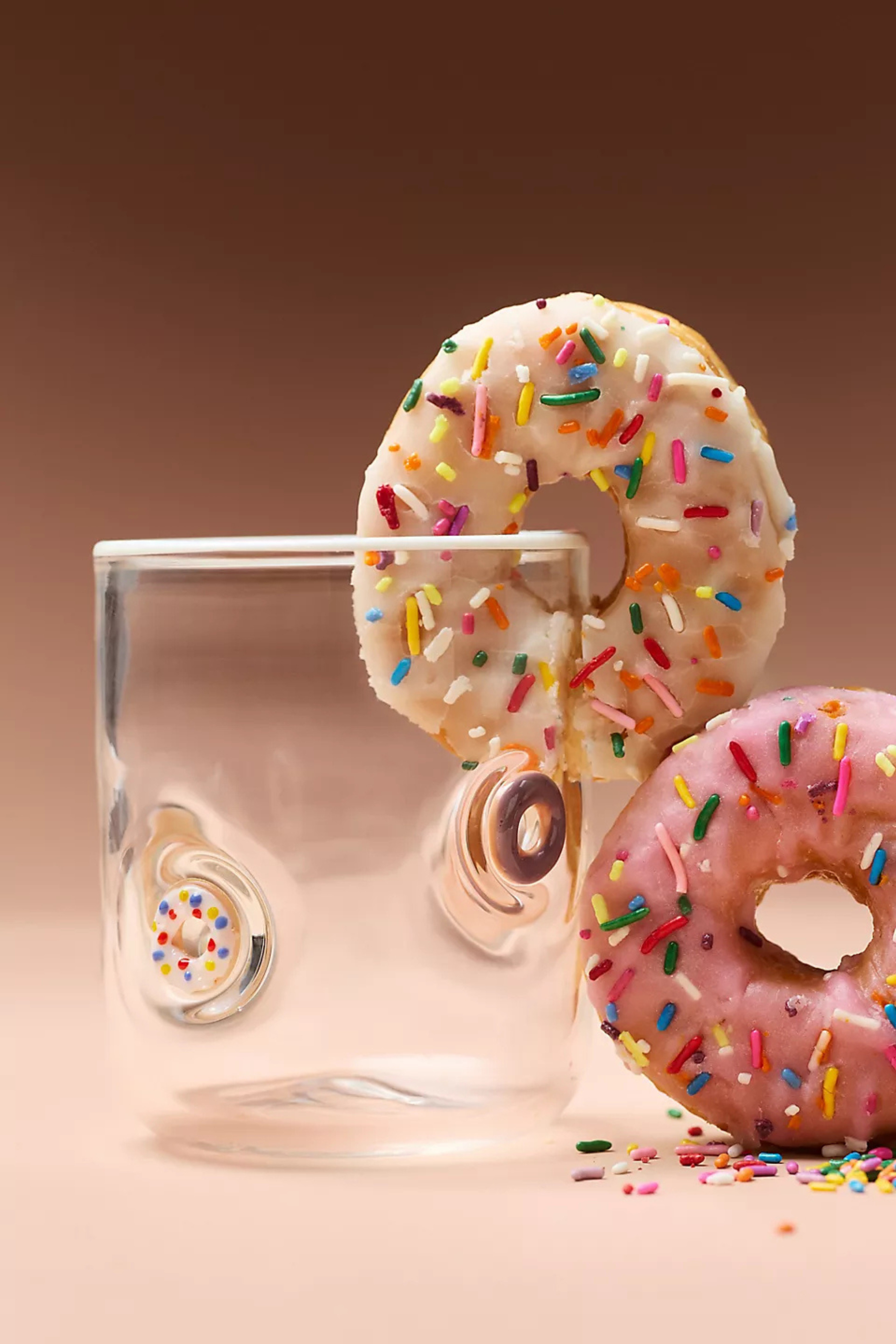 POV: your drinkware is as cute as your dessert 🍩✨ These Anthropologie donut icon glasses are the playful touch your kitchen didn't know it needed. 

 #LTKHome