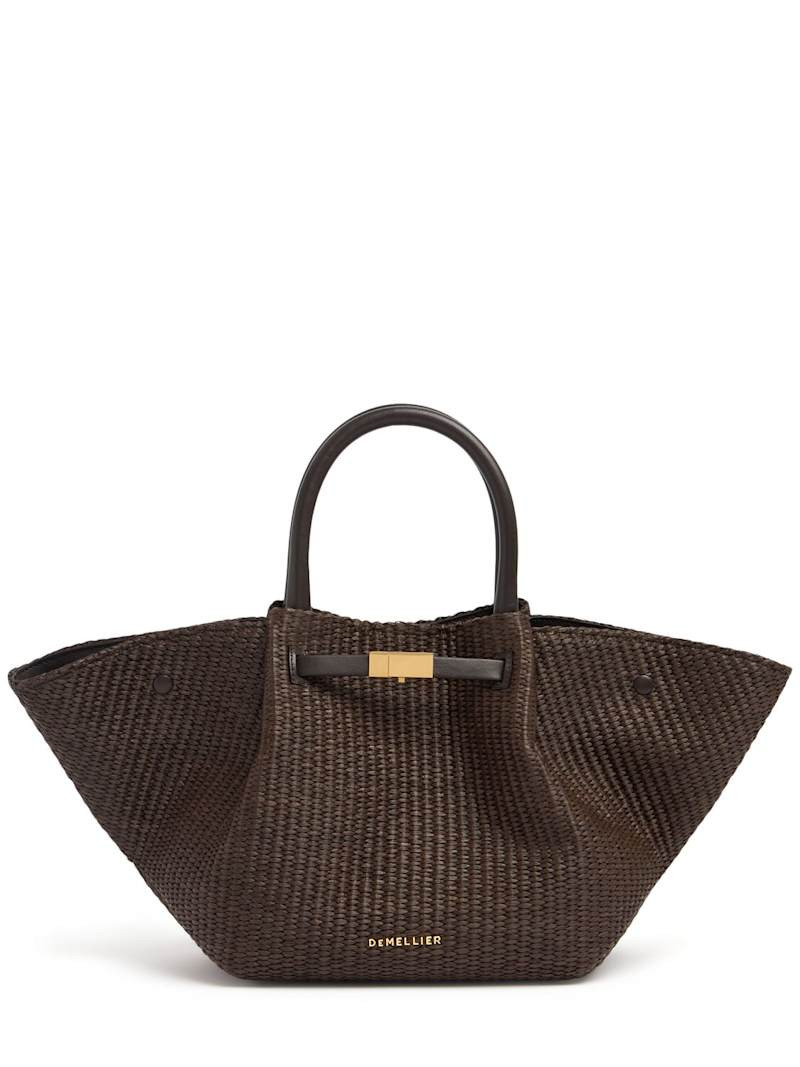The Midi New York raffia bag | Luisaviaroma