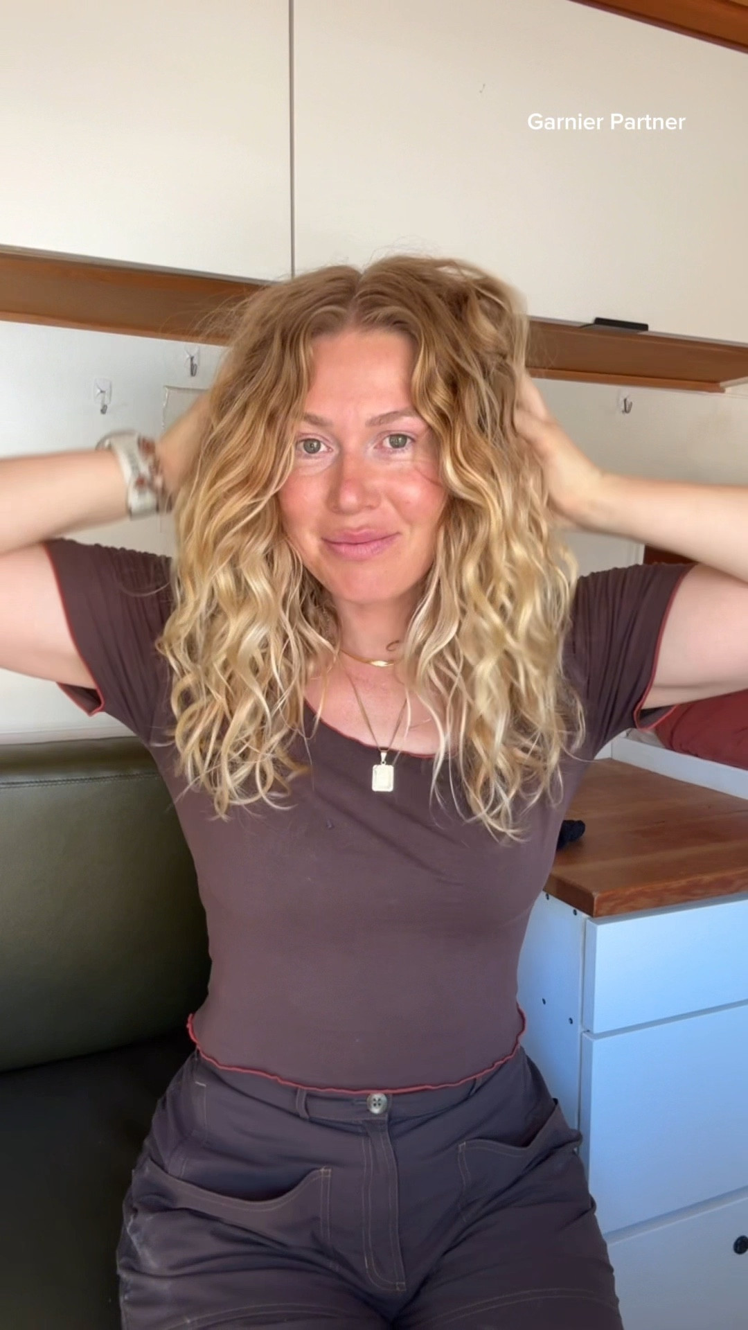 #AD Here is how I did my hair today! This is perfect for anyone that has a little natural wave + anyone that likes to air dry!

@garnierusa 
@targetstyle 
@target
#ad
#garnier
#targetstyle
#target
@Shop.LTK
#liketkit
#garnierpartner
#targetpartner