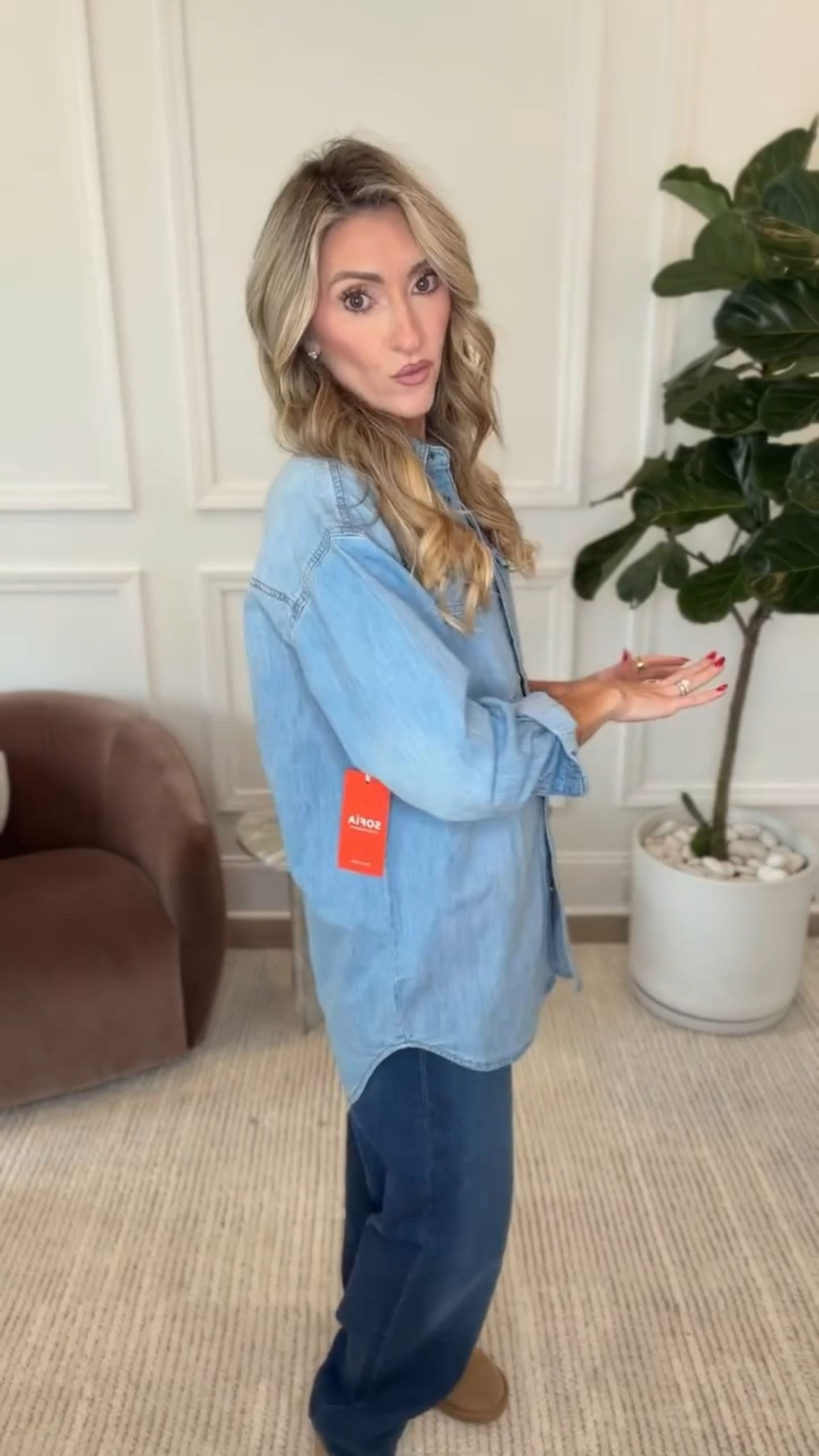 @walmartstyle new arrivals that look EXPENSIVE! #walmartstyle look for less, cozy sweatshirt, denim shirt, cozy sweater, elevated casual, holiday outfits, fashion over 40 #holidayoutfits #denimondenim #denimtop



#LTKHoliday #LTKSaleAlert #LTKFindsUnder50