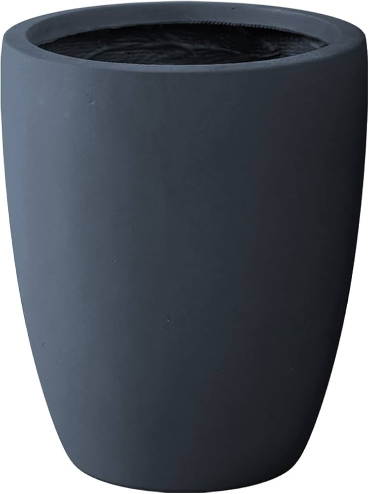 Kante 18.1" H Round Concrete Modern Tall Planters for Outdoor Indoor, Decorative Plant pots with ... | Amazon (US)
