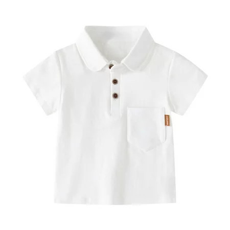 Ketyyh-chn99 Boys Clothes Toddler Kids T-Shirt Tops Boys Clothes Summer White 120 | Walmart (US)