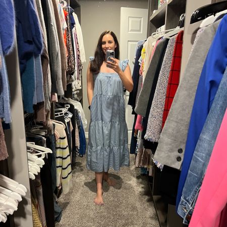 I love this amazing, casual summer dress so much!  I wear it to work, at home and to go out.  Has pockets!  I am wearing size medium.  The dress linked as exact product is the same dress in a different colour.

#LTKstyletip #LTKSeasonal #LTKFind