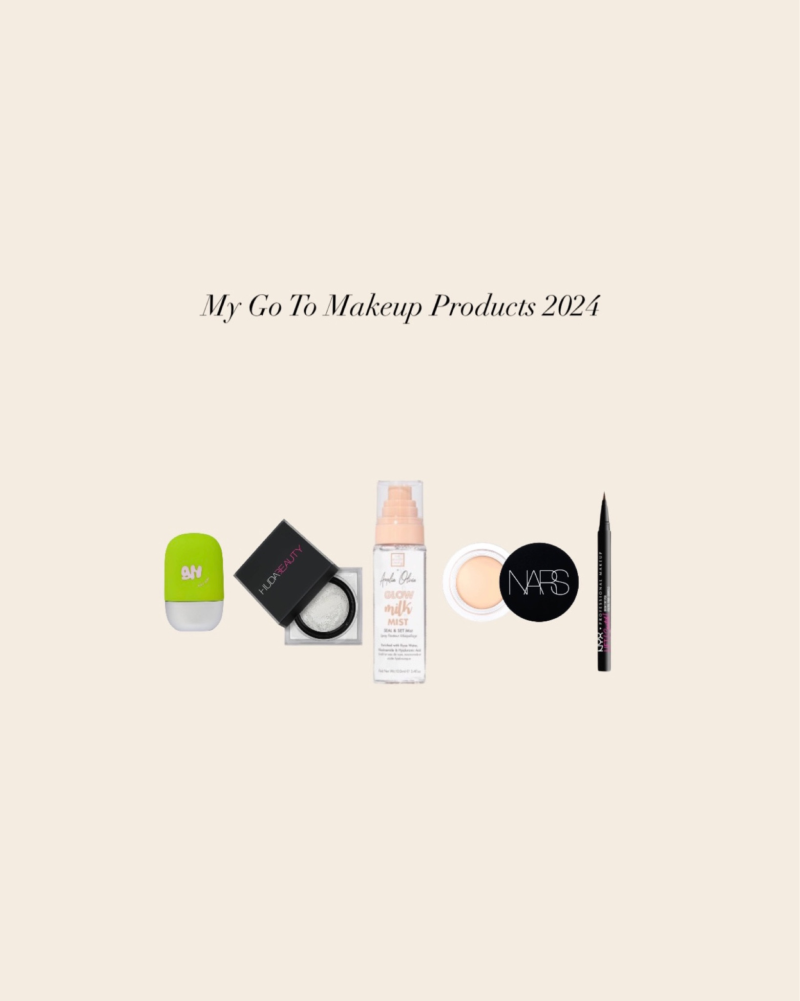My Go To Makeup Products 🫶🏼

#LTKbeauty