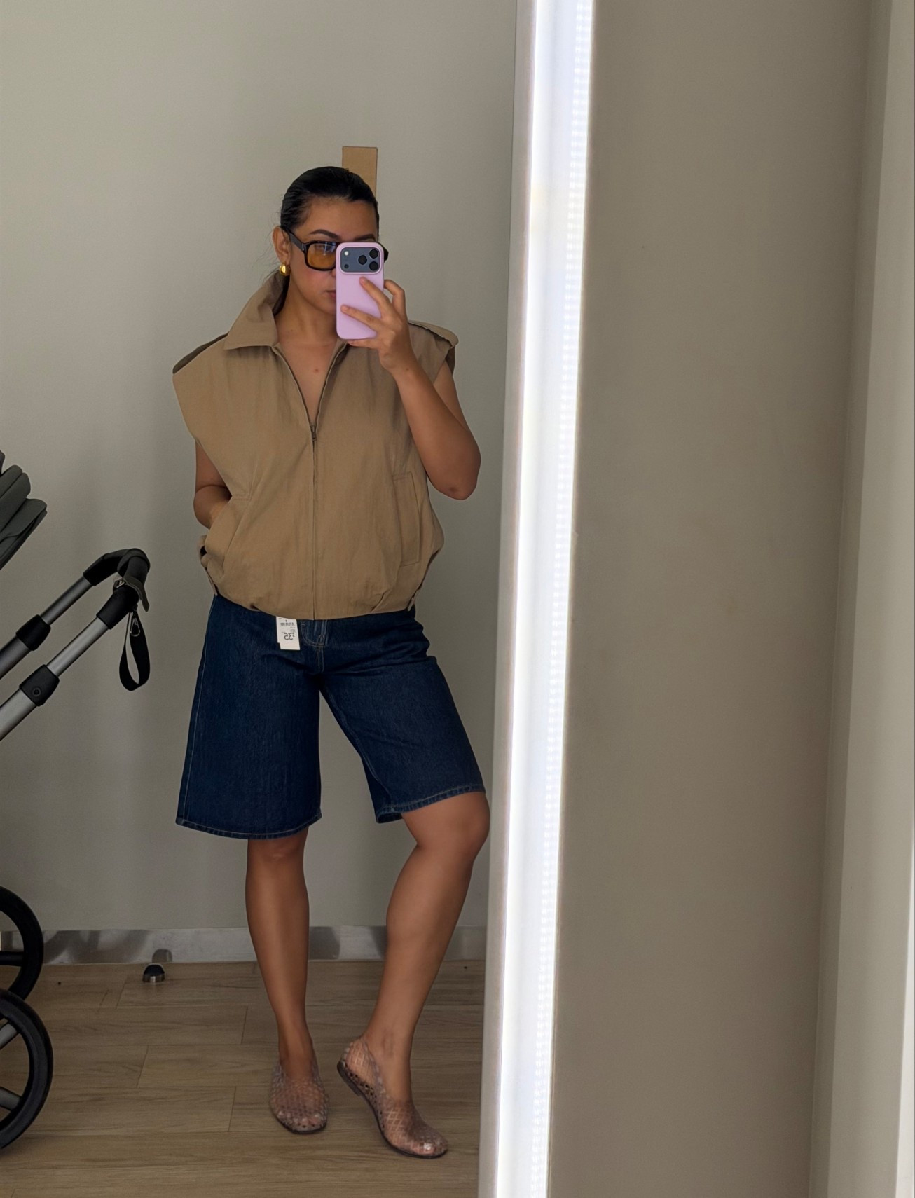 I popped into Target earlier and tried this vest and denim jorts on and I’m obsessed! I’m wearing a 10 on the vest and 8 on jorts! Pair this outfit with white kitten heels 🤌🏼😮‍💨




#LTKsummer #LTKstyletip #LTKaustralia