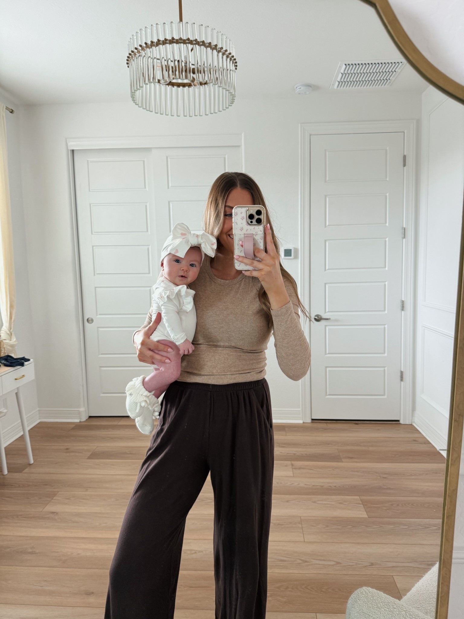 Comfy lounge outfit! 

Parker’s outfit is from Little and Fern