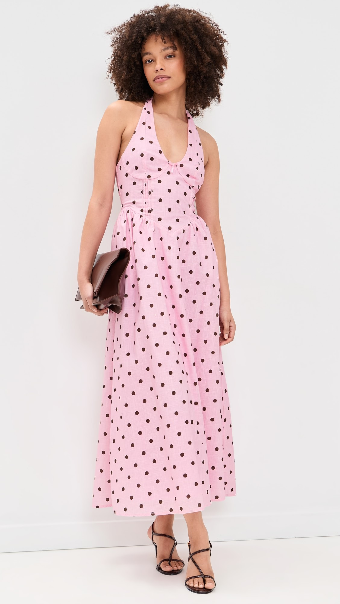 Calianna Halter Midi Dress | Shopbop