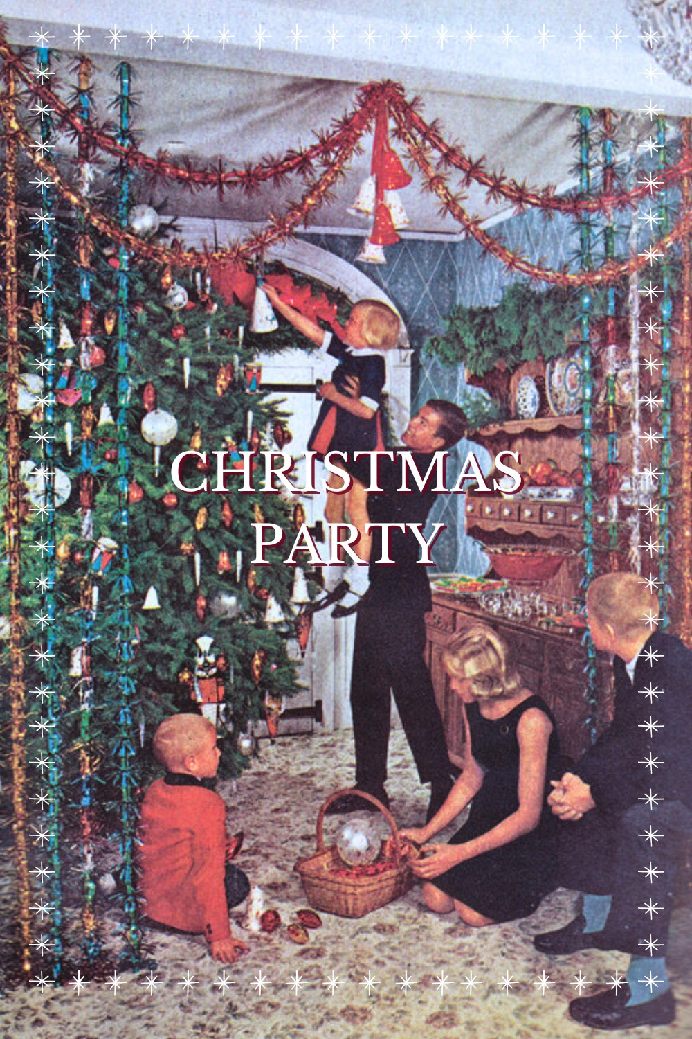 Tinsel ceilings, colorful garlands, and the kind of tree-trimming magic that feels straight out of a vintage holiday postcard. Cozy, cheerful, full of charm—because Christmas memories are the best kind of décor. 🎄💫

#LTKHoliday #LTKSeasonal #LTKHome