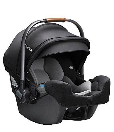 Nuna Pipa RX Luxe Leatherette Handle Infant Car Seat Relx Base - Caviar | Dillard's