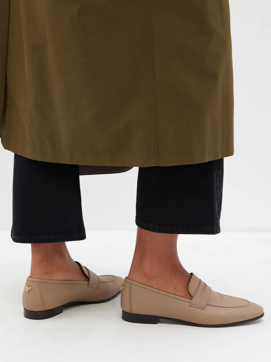 Flâneur leather loafers | Bougeotte | Matches (US)
