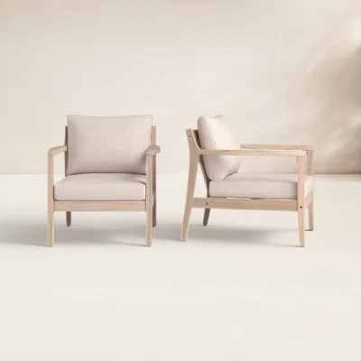 Amina Acacia Outdoor Lounge Chair | Wayfair North America