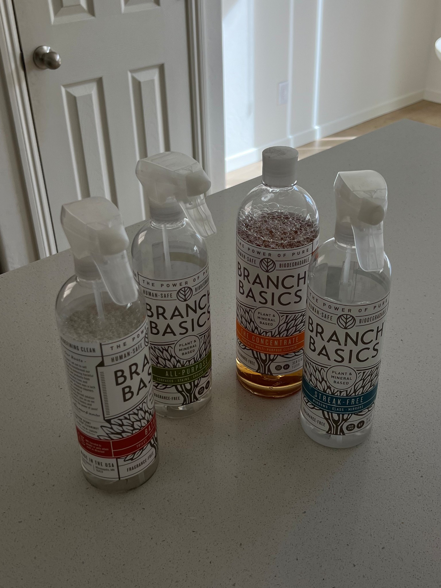 Nontoxic cleaning set