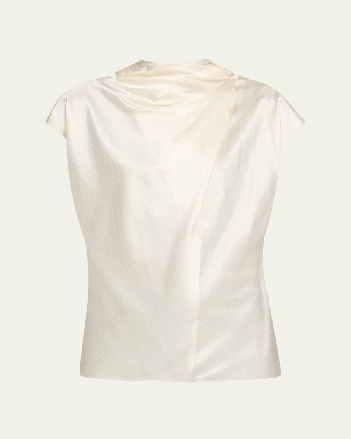 Leilany Draped Silk Top | Bergdorf Goodman