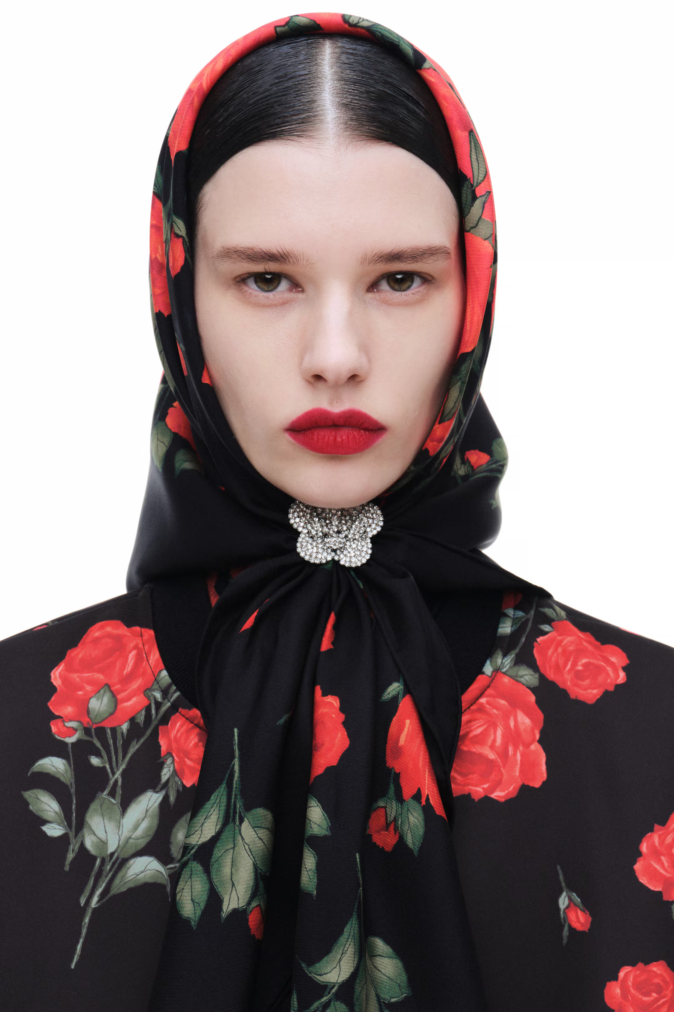 Bloemvormige ring met stras | H&M (DE, AT, CH, NL, FI)