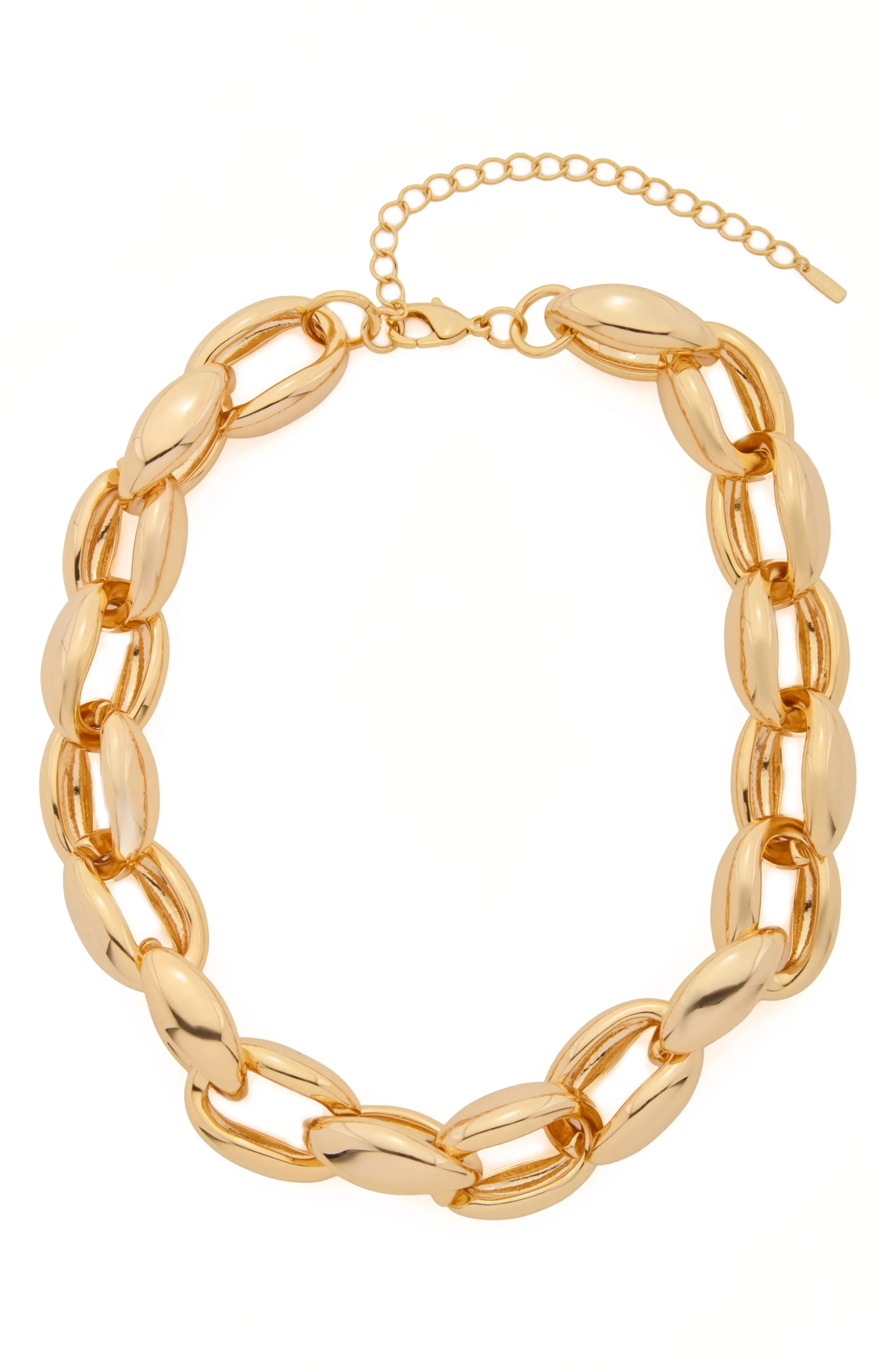 st. Moran Chunky Chain Necklace in Gold/Silver at Nordstrom | Nordstrom