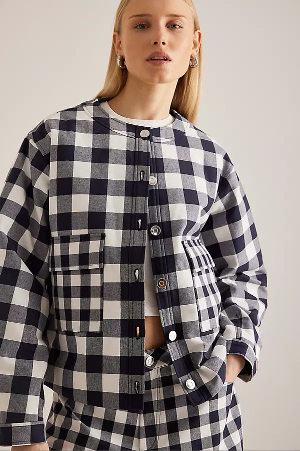 ALIGNE Nathan Check Jacket | Anthropologie (UK)