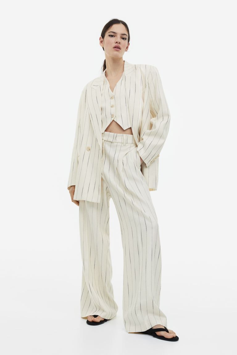 Linen-blend Pants | H&M (US)