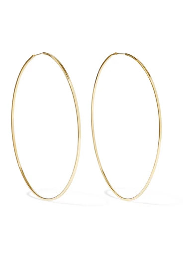 Magda Butrym - Gold-plated Silver Hoop Earrings - one size | NET-A-PORTER (UK & EU)