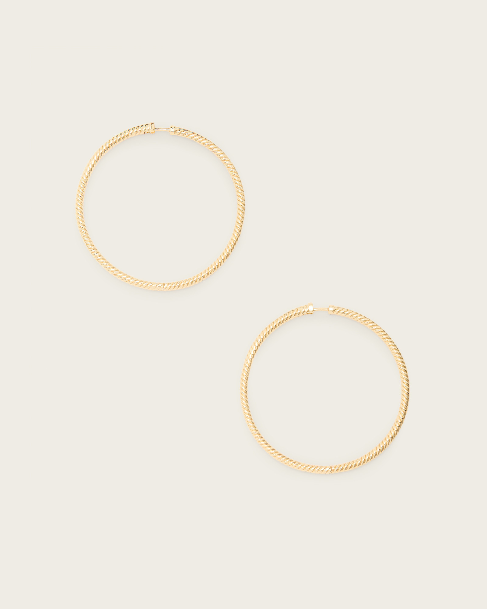 Beck Large Hoop Earrings | AllSaints UK