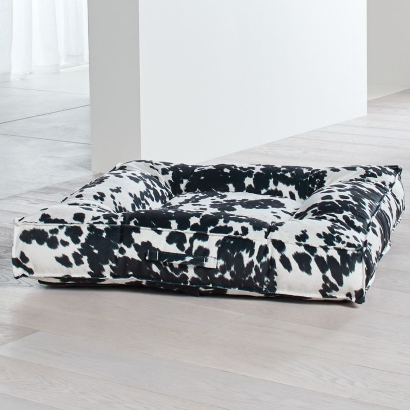 Piazza Extra-Large Wrangler Tufted Dog Bed + Reviews | Crate & Barrel | Crate & Barrel
