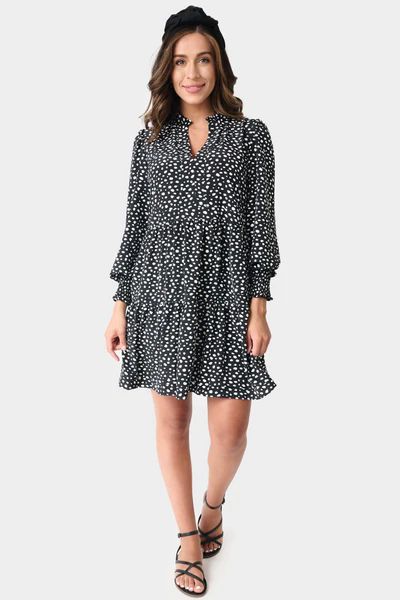 Long Sleeve Decked Out Day Dress | Gibson