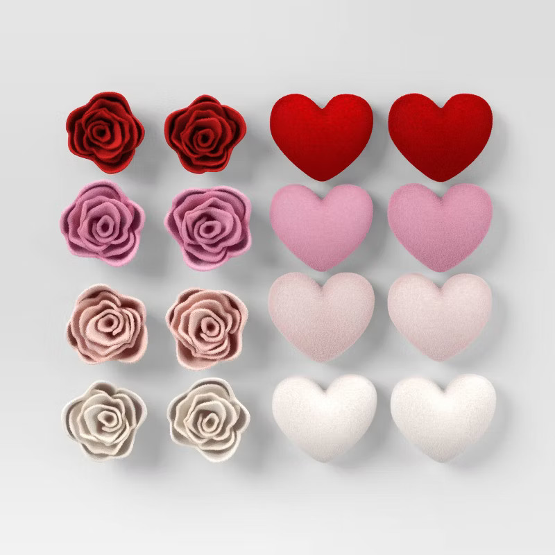 Felt Heart Valentine's Decorative Filler Set - Threshold™ | Target