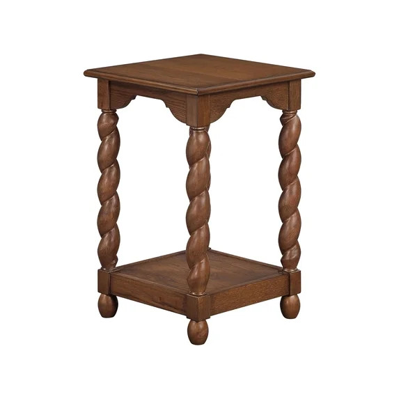 My Texas House Lewis End Table, Warm Brown | Walmart (US)