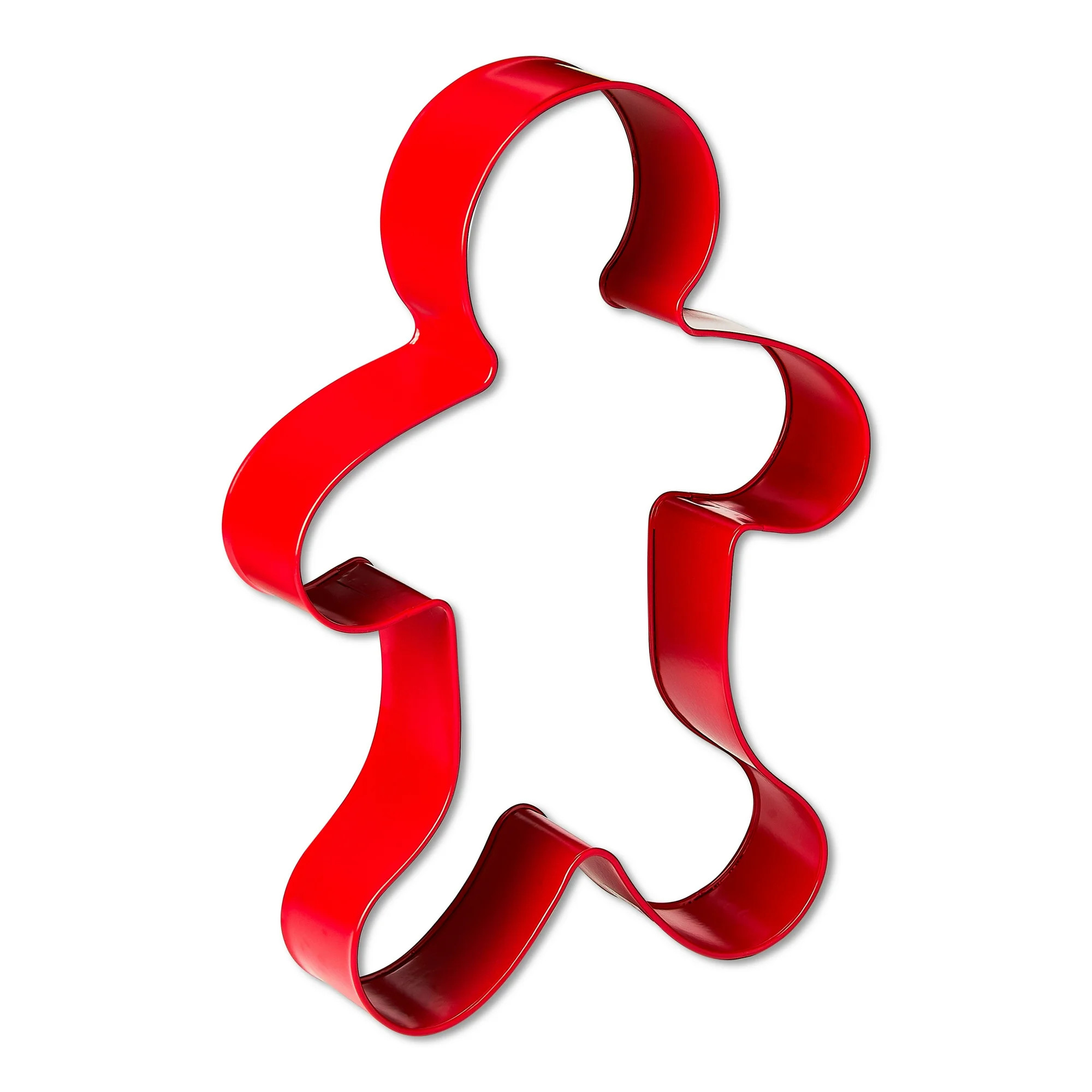 Metal Red Gingerbread Cutter Décor, 22 inches Height, by Holiday Time - Walmart.com | Walmart (US)