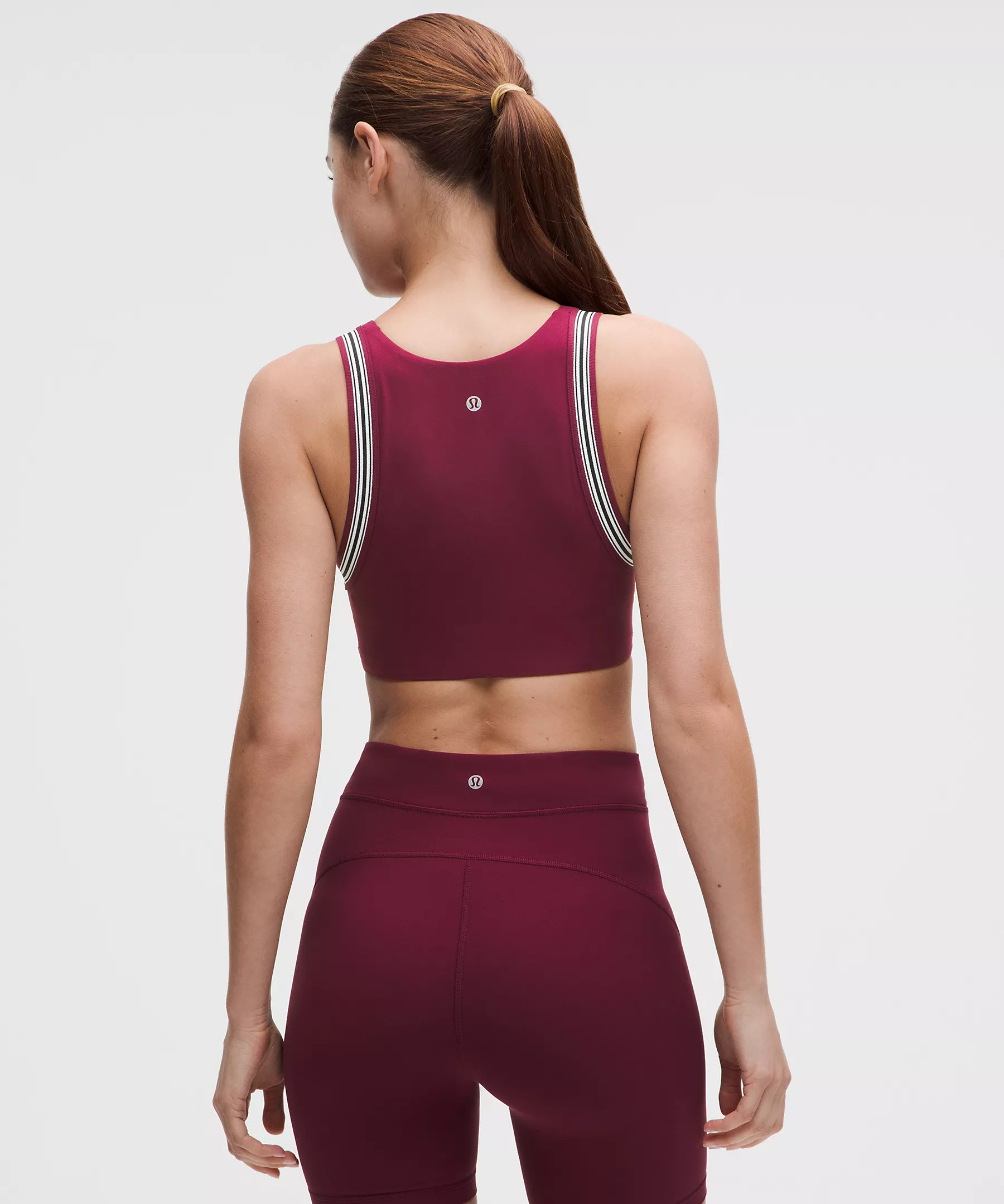 Groove Yoga Bra Light Support, B/C Cup *Striped Trim | Women's Bras | lululemon | Lululemon (US)