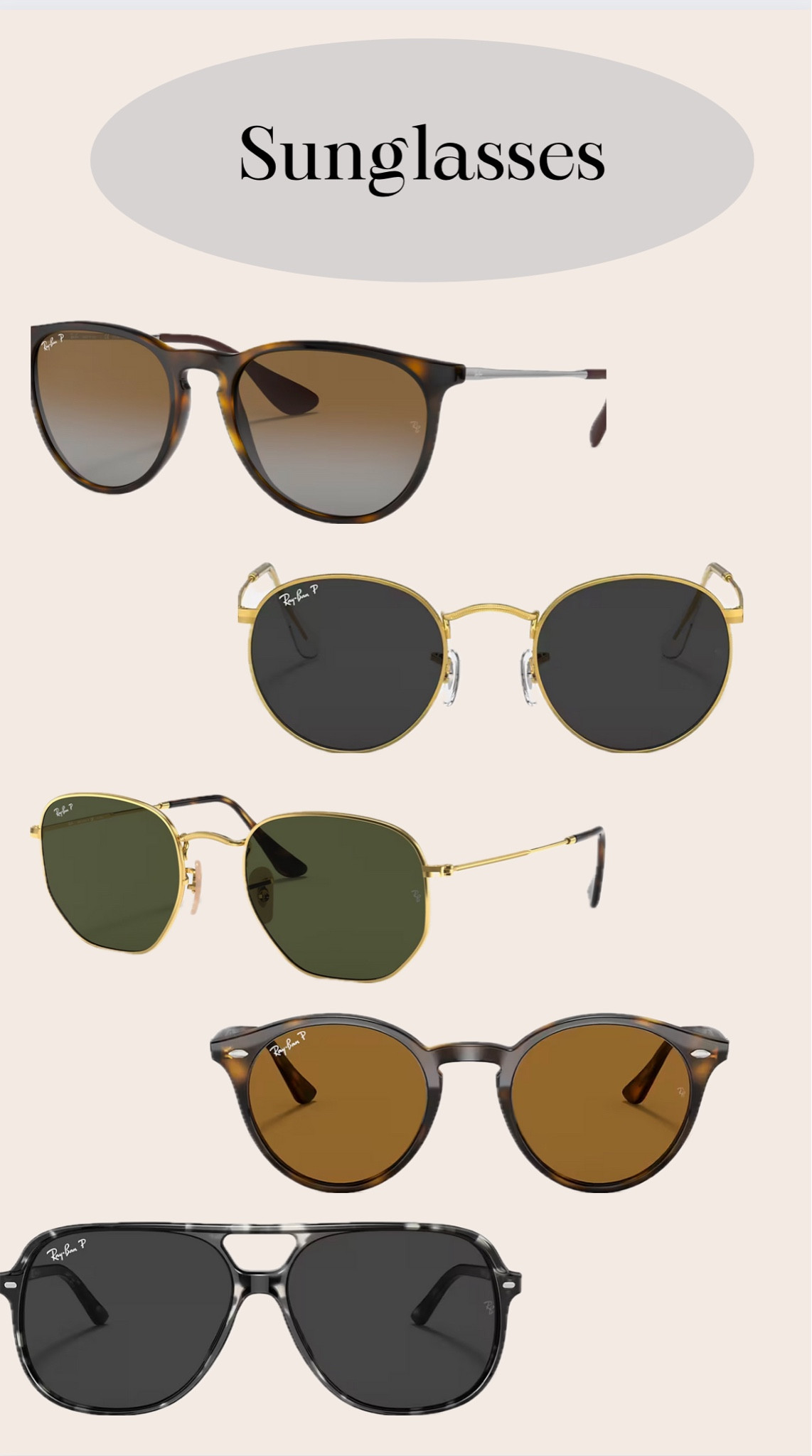 RayBan Fashion. Love ray beans for the summer and spring coming!! River days, working, beach days, pool days or just an everyday wear!!! They are so cute and go with everything!!!

#LTKMostLoved #LTKstyletip #LTKbeauty