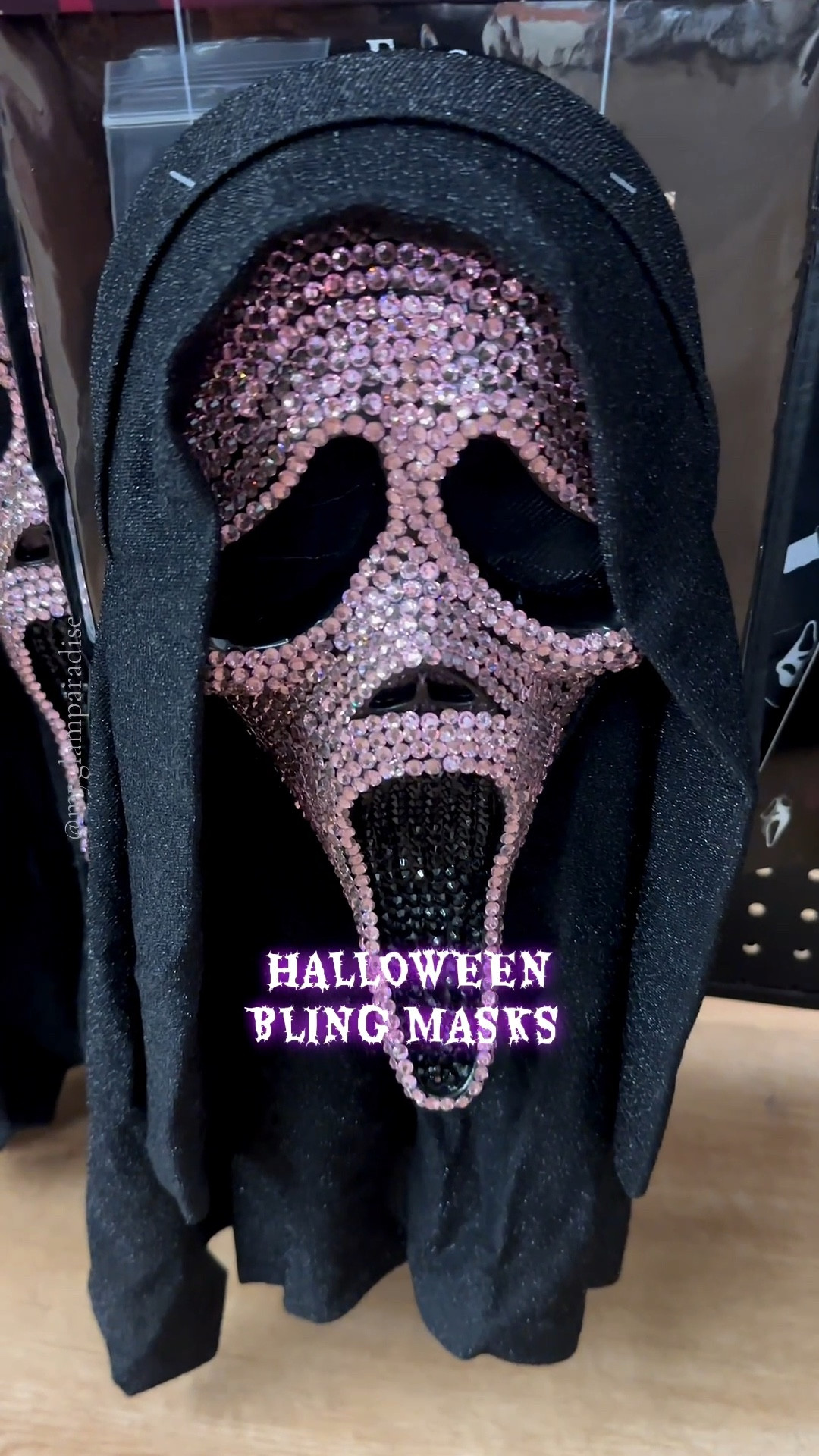Spotted some Halloween bling masks at Spirit Halloween 😱🔪👻 #halloweencountdown #halloweenmask #scarymasks #myglamparadise

#LTKSeasonal #LTKHalloween #LTKSaleAlert