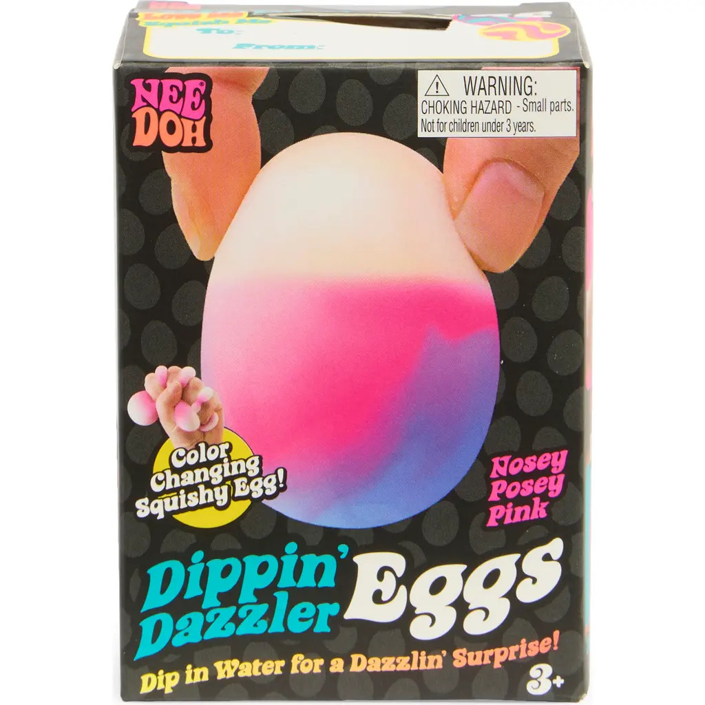 Schylling NeeDoh Dippin' Dazzler Egg Color-Changing Sensory Toy in Multi at Nordstrom | Nordstrom