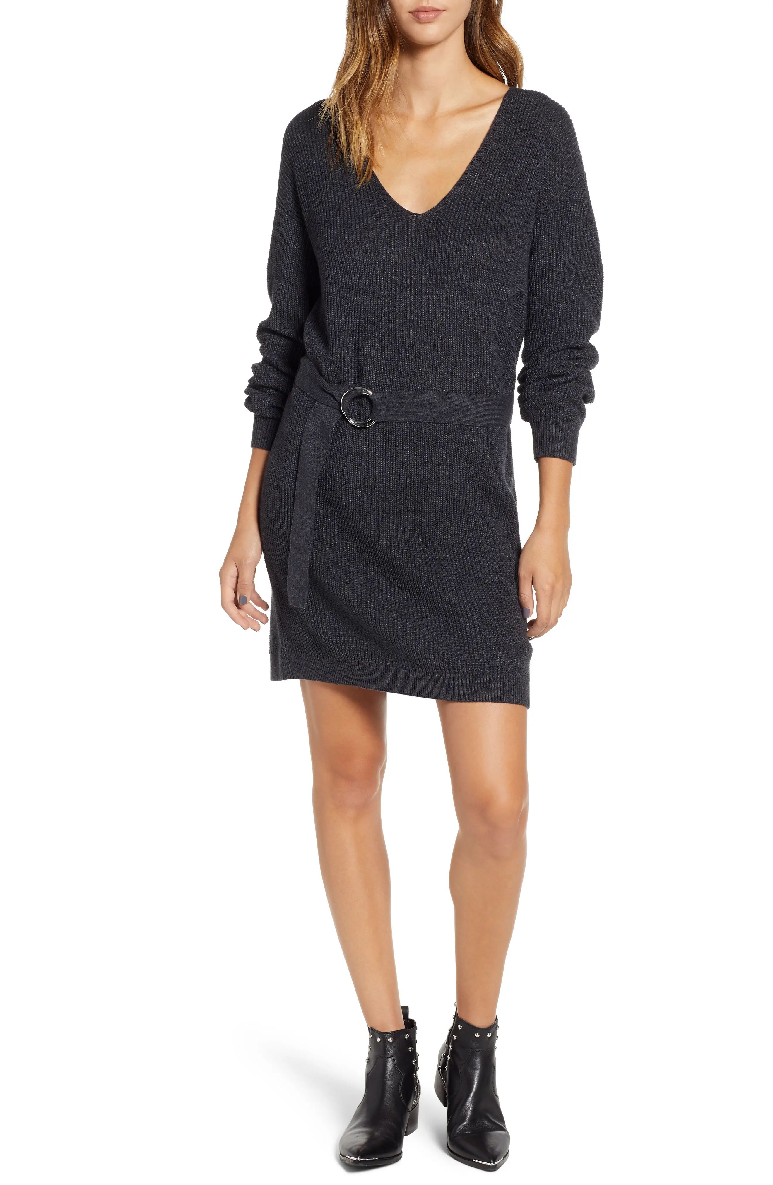 BP. Belted Sweater Dress | Nordstrom